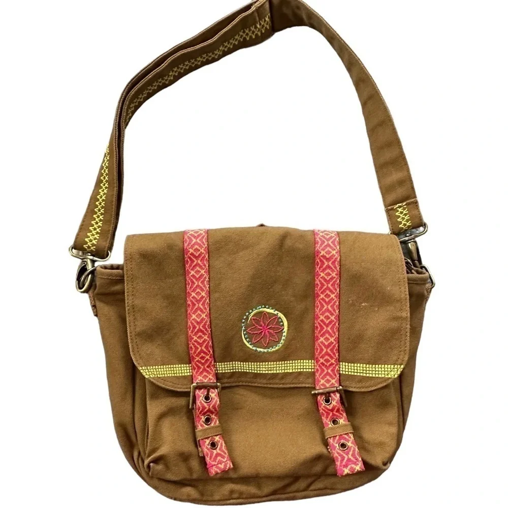 American Girl Bag Lea Clark Canvas Messenger Bag Tote